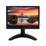 Nhthy Portable Monitor 7 Inch HD IPS Display with Speakers Second Screen for Laptop PC Phone Game Console Mini Portable Monitor 1024x600 Resolution Flicker-Free. Black