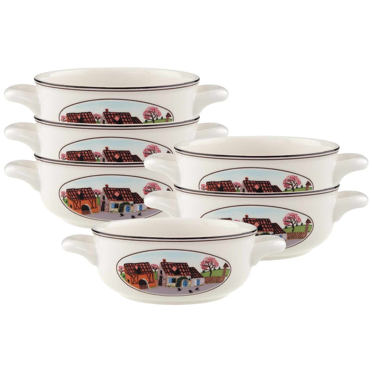 Villeroy & Boch Design Naif Suppentasse 450 ml 6er Set Image