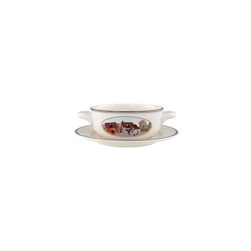 Villeroy & Boch Design Naif Suppentasse mit Untertasse 450 ml - DS