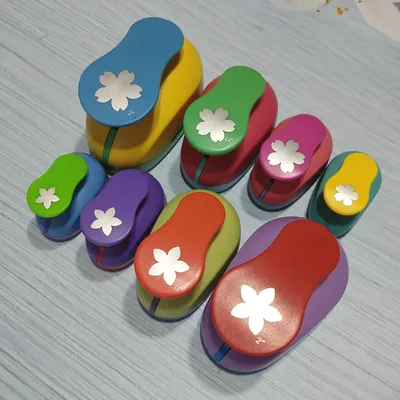 49mm 37mm 2.5cm 1.6cm Sakura Petal Craft Hole Punch Scrapbooking School Paper Puncher EVA Cutting