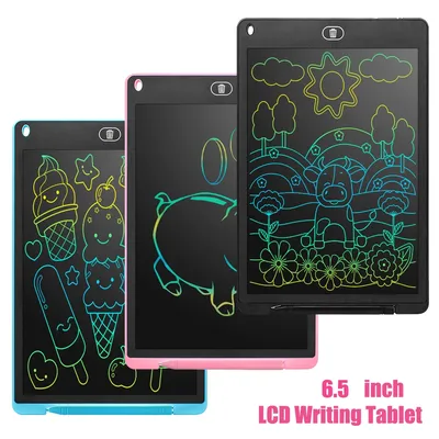 6.5 inch LCD Writing Tablet Drawing Board Montessori Educational Drawing Toys For Kids Students