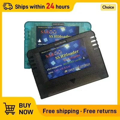 New SEGA SATURN 0.7 Firmware SAROO SS Fast Reading Card for Console ，with TF/SD Card Direct Reading