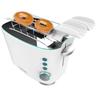 Cecotec - Toast&Taste Double w, 650 w, Tostapane verticale con doppia fessura per 2 toast, facile