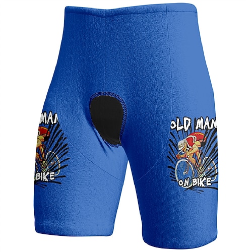 Herren Grafik Fahrradhose Fahrradshorts Fahhrad Shorts Schmale Passform Sport Schnelltrocknend Hohe Elastizität Bequem Atmungsaktiv Gelb Rosa Bekleidung Fahrradbekleidung