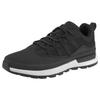 Sneaker TIMBERLAND "EURO TREKKER LOW LACE UP SNEAKER", Gr. 45, schwarz, Textil, sportlich, Schuhe