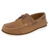 Bootsschuh TIMBERLAND "CLASSIC BOAT BOAT SHOE", Gr. 43,5, braun, Leder, sportlich, Schuhe