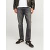 Regular-fit-Jeans JACK & JONES "JJICLARK JJORIGINAL AM NOOS", Herren, Gr. 36, Länge 32, grau (grau denim), Denim/Jeans, Obermaterial: 98% Baumwolle, 2% Elasthan, Abriebeffekte, modisch, regular fit, Jeans