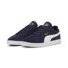 Sneaker PUMA "CLUB II", Gr. 46, blau (puma navy, puma weiß, puma gold), Leder, unifarben, sportlich, Schuhe