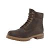 Schnürboots TIMBERLAND "Heritage 6" Premiu", Gr. 42, braun (dunkelbraun), Nubukleder, sportlich, Schuhe, Winterstiefel, Schnürstiefel, Winterschuhe, wasserdicht