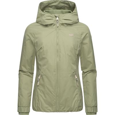Winterjacke RAGWEAR "Dizzie Warm", Damen, Gr. XXL (44), grün (helloliv), Obermaterial: 100% Polyester, Innenfutter: 100% Polyester, Wattierung: 100% Polyester, Basic, figurumspielend hüftbedeckend, Langarm Ärmel ohne Ärmelschlitz Rippbündchen mit... Image