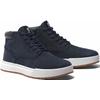 Schnürboots TIMBERLAND "MAPLE GROVEMID LACE UP SNEAKER", Gr. 46, blau (navy), Leder, sportlich, Schuhe, Winterschuhe, Sneakerboots, Winterboots