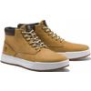 Schnürboots TIMBERLAND "MAPLE GROVEMID LACE UP SNEAKER", Gr. 42, gelb (wheat), Leder, sportlich, Schuhe, Winterschuhe, Sneakerboots, Winterboots