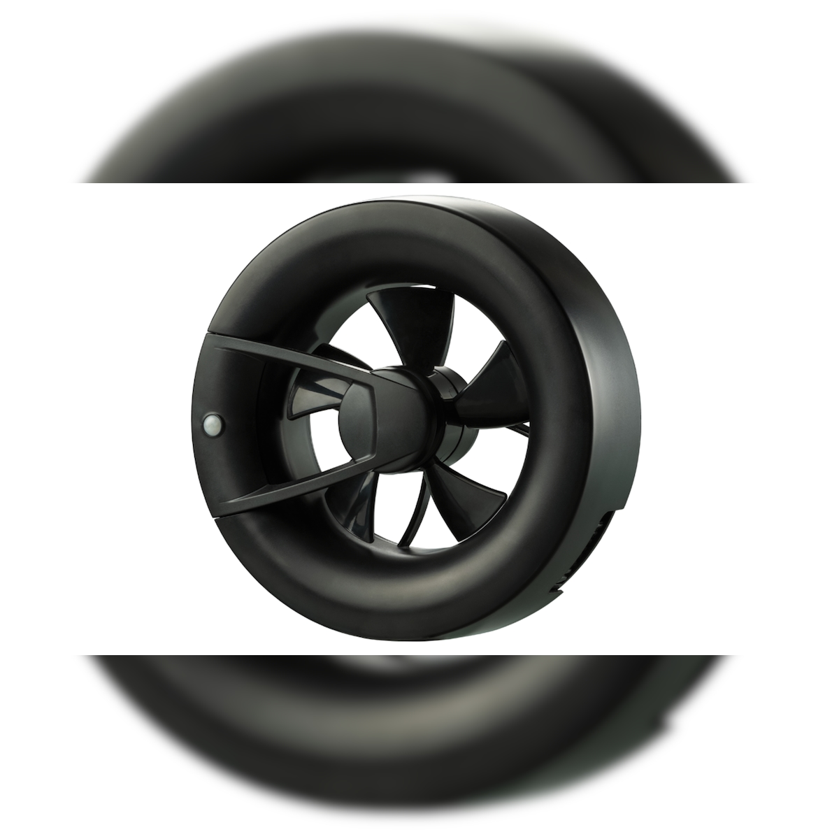 Vents Kleinraumventilator Arc Schwarz 125 Schwarz 3 Image