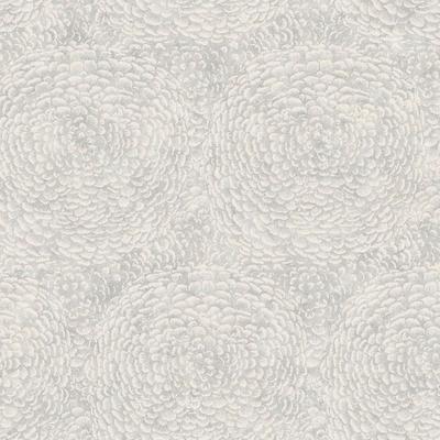 Floret Wallpaper - Gray - Ballard Designs