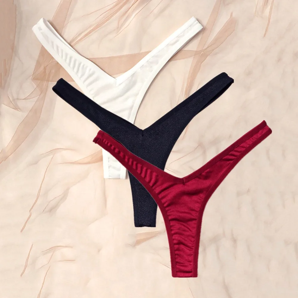 Sexy einfache Low Waist Slips Damen Großhandel Tanga neue Hüfthebehose in Europa und Amerika Image