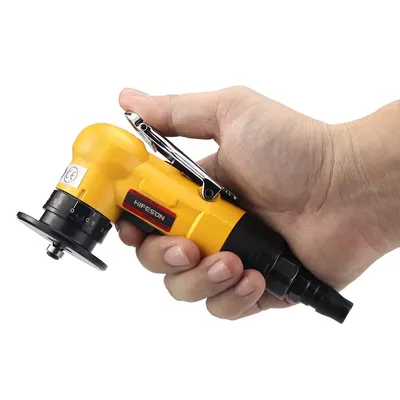 HIFESON Pneumatic Air Chamfering Gun Arc Pneumatic Beveling Machine Mini Chamfering Machine Metal Deburring Trimming Tools