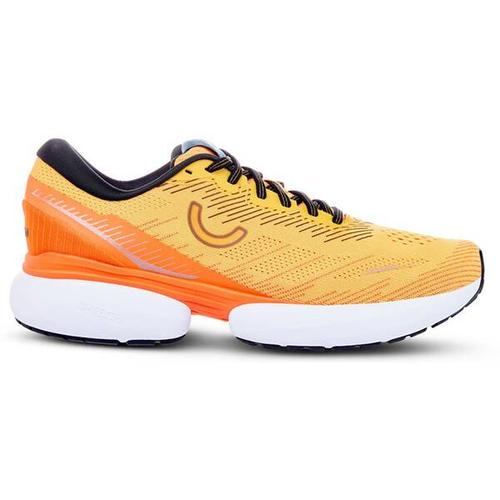 TRUE MOTION Herren Laufschuhe U-TECH Nevos 3, Größe 41 in Radiant Yellow/Red Orange/Black