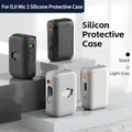 Per DJI Mic 2 Custodia protettiva in silicone Custodia protettiva Custodia protettiva per microfono wireless Custodia protettiva antigraffio