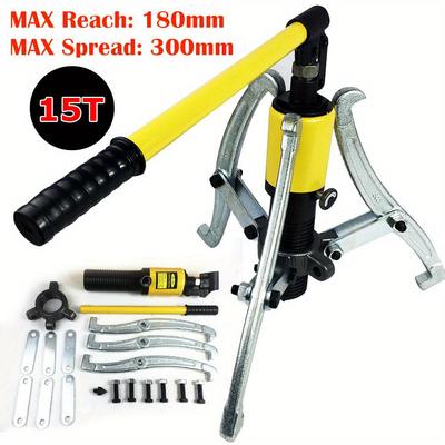 TEMU 15t Hydraulic Expressor Tool Set Bearing Puller Wheel Hubs Puller Image