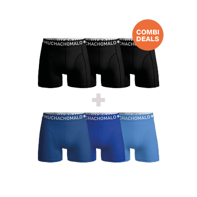 Muchachomalo Herren Boxershorts – 3+3 Stück – Herren Unterhosen Image