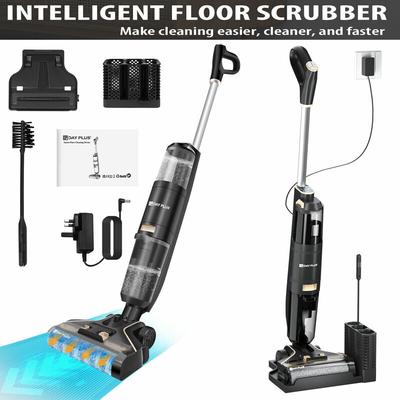 3 in1-Boden-Wischsauger Bodenwäscher mit Akku, Nass & Trocken, UV-Reinigung, led Image