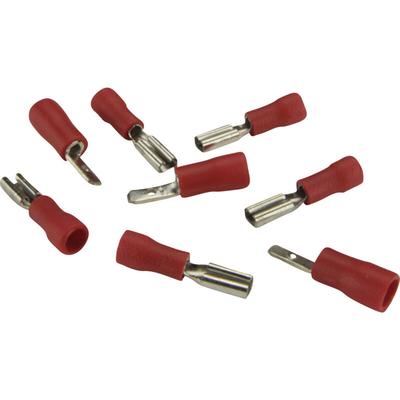 Flachsteckhülsen-Set isoliert 1,5mm² Inhalt 10 x Stecker, 10 x Zunge Leitungs- & Kabelverbinder Image