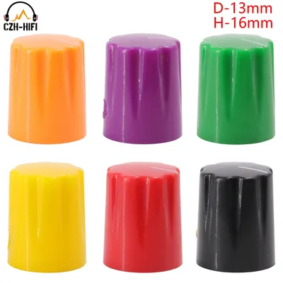 10pcs 13x16mm Plastic Pointer Knob Button Cap For DAVIES 1900H Guitar AMP Effect Pedal Stomp Box DJ
