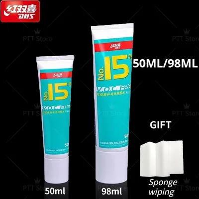 Original DHS No.15 VOC-Free 50/98ml Water Booster for Table Tennis Racket Ping Pong Bat ITTF