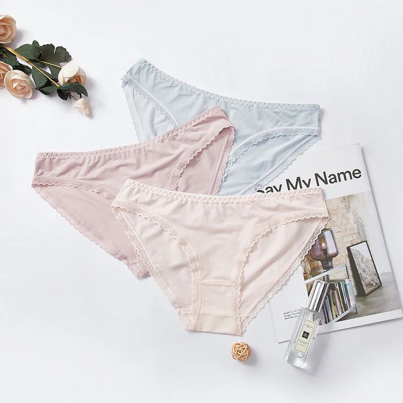 BANNIROU 3Pcs Ice Silk Women