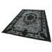 Black 78" x 120" L Area Rug - Lofy Rectangle Oyma Vintage Rectangle 6'5" X 9'11" Area Rug 120.0 x 78.0 x 0.4 in Wool | 78" W X 120" L | Wayfair