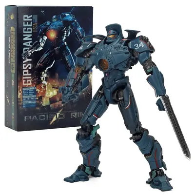New Pacific Rim Anime Figures Striker Eureka Gipsy Danger Mech Action Figure Limited Movable
