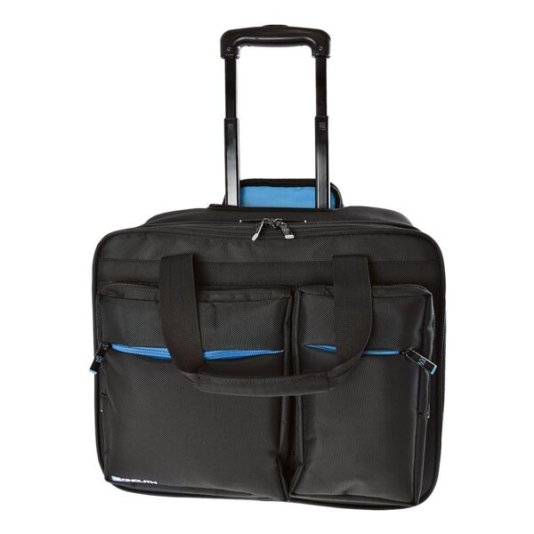 Monolith Business Laptop-Trolley »Blue Line - 15,6 Zoll« (aus Recyclingmaterial) schwarz Image