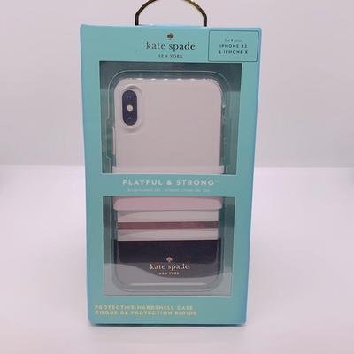 Kate Spade Accessories | Iphone Xs & Iphone X Protective Hardshell Case | Color: Cream/Pink | Size: Os
