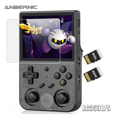 Anberg353vs retro handheld spiel linux system eingebaute 4452 spiele rg353v emulator handheld Image
