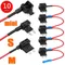 Car Fuse Box Electrical Appliances Mini Small Medium Car Fuse Holder Auto Circuit Extender Add-a-circuit Power Supply Adapter