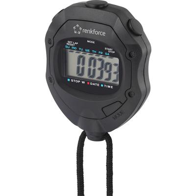 Renkforce - RF-SW-110 Stoppuhr digital Schwarz