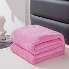 super soft corallo coperta in pile peso leggero solido rosa blu pelliccia sintetica visone tiro divano copertura copriletto coperte di flanella coperta in pile sherpa coperta