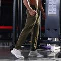 Per uomo Pantaloni della tuta Pantaloni Running Pantaloni da pista Tasche A cordoncino Cinturino elastico Pantalone / Sovrapantaloni Esterno Sportivo Al coperto Autunno Cotone Traspirante Morbido
