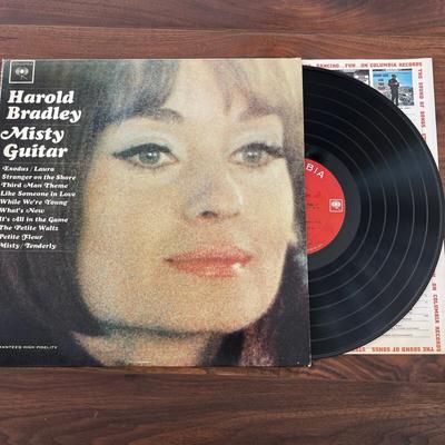 Columbia Media | Harold Bradley Misty Guitar Vinyl Lp Columbia Cl 2073 / Xlp 75127 Promo | Color: Black | Size: Os