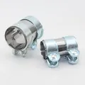 2 pollici 2.5 pollici silenziatore di scarico tubo connettore per tubo falegnameria manica morsetto regolabile kit in acciaio inossidabile strumento fai da te accessori auto