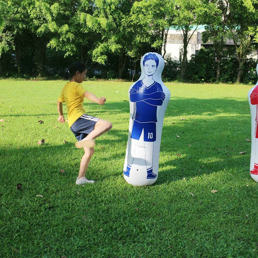 Mannequin de football gonflable Free Kick Defender, gardien de but, entraînement, exercice à domicile
