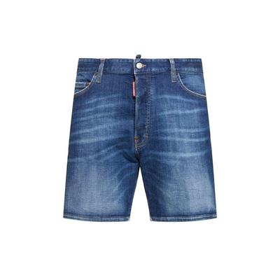 Marine Denim Shorts - Blue - DSquared² Shorts