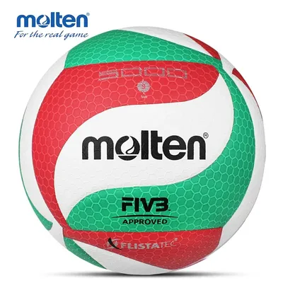 Molten FLISTATEC Volleyball Size 5 Volleyball PU Ball for Students Adult and Teenager Competition