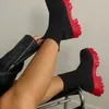 Frauen Turnschuhe 2024 Sportschuhe für Frauen Plattform Zapatillas Mujer Heels Herbst Winter Turnschuhe Frauen Freizeit schuhe Plattform 43