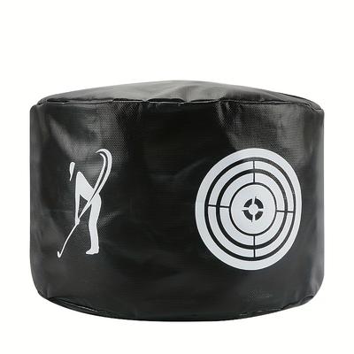 TEMU Golf Swing Training Bag With Design - Durable Portable Practice Aid For All Skill Levels, Red/, No Power Needed, Sturdy Image