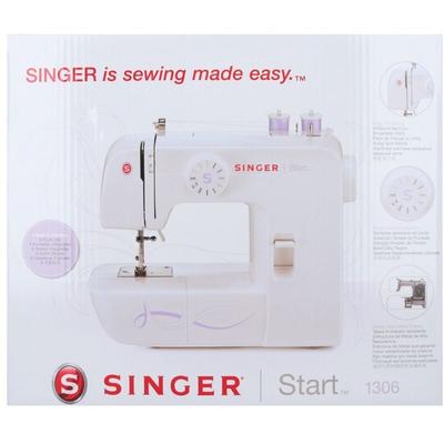 Start 1306 Nähmaschine 70 Watt 750 U/min 4mm Stichlänge / Stichbreite - Singer