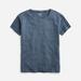 J. Crew Tops | J Crew Linen Roll-Cuff Crewneck T-Shirt Item Bp031 | Color: Green | Size: Xs