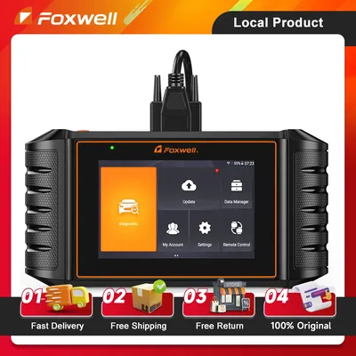 FOXWELL NT710 OBD2 Diagnostic Scan Tool Full System Bidirectional Test Car Code Reader ECU Coding