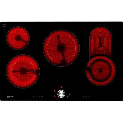 NEFF Elektro-Kochfeld "T18PT16X0", schwarz, B:79,2cm H:5,1cm T:51,2cm, Kochfelder, mit intuitiver Twist Pad Bedienung Image