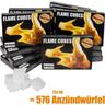 Flameup - 576x Cubes Allume-Feu Allume Cube Allume-Grill Allume-Feu pour Cheminée Gril Four Briquet